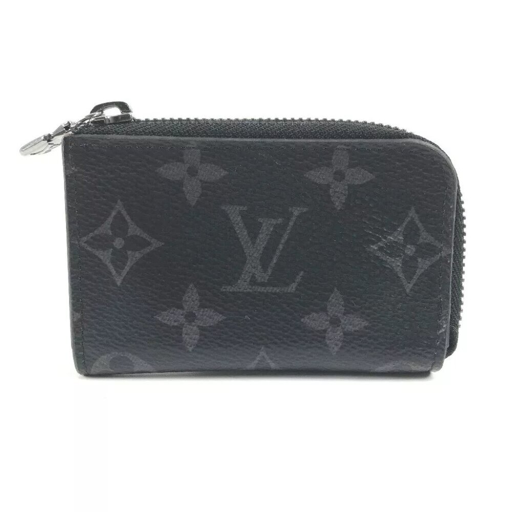 Louis Vuitton Monogram Eclipse Portemonejour Wall… - image 1